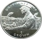 1 Crown - Elizabeth II (D-Day-General Eisenhower)