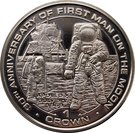 1 Crown - Elizabeth II (Apollo XI)
