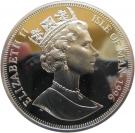 1 Crown - Elizabeth II (Michael Faraday; Silver Proof Issue)