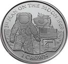 1 Crown -  Elizabeth II (1st Man on the Moon)