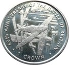 1 Crown - Elizabeth II (60th Anniversary of the Battle of Britain)