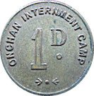 1 Penny (Onchan Internment Camp) POW Token Coinage