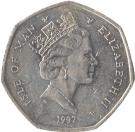 50 Pence - Elizabeth II (TT Motorcycle Races)