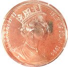 1 Crown - Elizabeth II (25th Anniversary of First Concorde Flight )