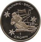 1 Crown -  Elizabeth II (Alpine Skiing)