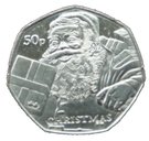 50 Pence - Elizabeth II (Christmas)