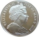 1 Crown - Elizabeth II (Footballer being tackled)