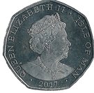 50 Pence - Elizabeth II (First House of Keys Election)