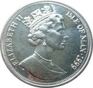 1 Crown - Elizabeth II (Three Javelin Throwers)