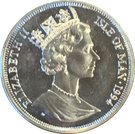 1 Crown - Elizabeth II (50th Anniversary of International Civil Aviation Organization)