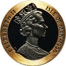 ½ Crown - Elizabeth II (Penny Black Stamp)