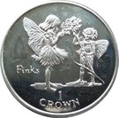 1 Crown - Elizabeth II (Pinks)