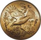 2 Pence - Elizabeth II (Red - billed Chough)