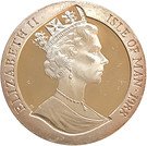 1 Crown - Elizabeth II (Australia - Tasmania; Silver)