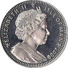 1 Crown - Elizabeth II (4th portrait; First Man on the Moon)