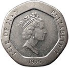 20 Pence - Elizabeth II (3rd portrait)
