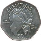 50 Pence - Elizabeth II (Christmas)
