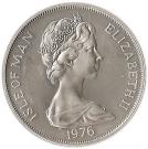 1 Crown - Elizabeth II (Bicentenery of American Independence)