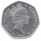 50 Pence - Elizabeth II (Legislative Building Centenary)