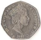 50 Pence - Elizabeth II (Christmas)