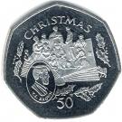 50 Pence - Elizabeth II (Christmas)