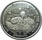 1 Crown - Elizabeth II (Viking Mars Lander-1978
