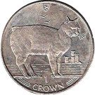 1 Crown - Elizabeth II (Manx Cat)