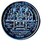 ½ Crown - Elizabeth II (Georg F. Händel)