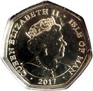 50 Pence - Elizabeth II (Street clothed pair, arm in arm 3 / 4 right)