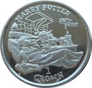 1 Crown - Elizabeth II (Harry Potter in hospital)