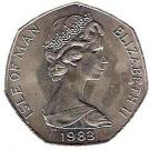 50 Pence - Elizabeth II (Tourist Trophy Motorcycle Races)