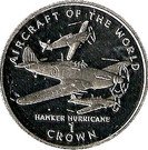 1 Crown -  Elizabeth II (Hawker Hurricane)