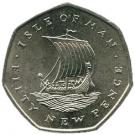 50 New Pence - Elizabeth II (2nd portrait)