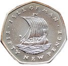 50 New Pence - Elizabeth II (2nd portrait)