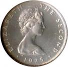 ½ New Penny - Elizabeth II(ragwort)