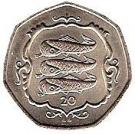 20 Pence - Elizabeth II (Quincentenary of the College of Arms)