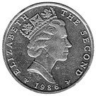 2 Pounds - Elizabeth II (3rd portrait)