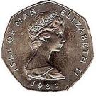 20 Pence - Elizabeth II (Quincentenary of the College of Arms)