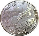 1 Crown - Elizabeth II (30th Anniversary of First Man on the Moon)
