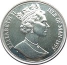 1 Crown - Elizabeth II (Queen Mother - Honeymoon departure)