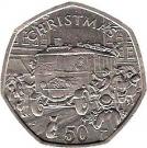 50 Pence - Elizabeth II (Christmas)