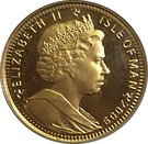 ¼ Angel - Elizabeth II (St. Michael)