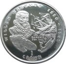 1 Crown - Elizabeth II (Willem Barents)