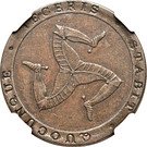½ Penny - William Callister (Bank Token Coinage)