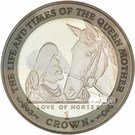 1 Crown - Elizabeth II (In memoriam of the Queen Mother)