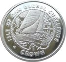 1 Crown - Elizabeth II (Isle of Man Global Challenge)