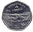 50 Pence - Elizabeth II (Christmas)