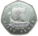 50 Pence - Elizabeth II (Day of Tynwald; Silver Proof Issue)