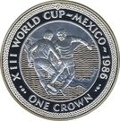 1 Crown - Elizabeth II (World Cup)