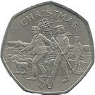 50 Pence - Elizabeth II (Christmas)